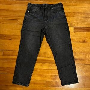 American Eagle strigid mom jean